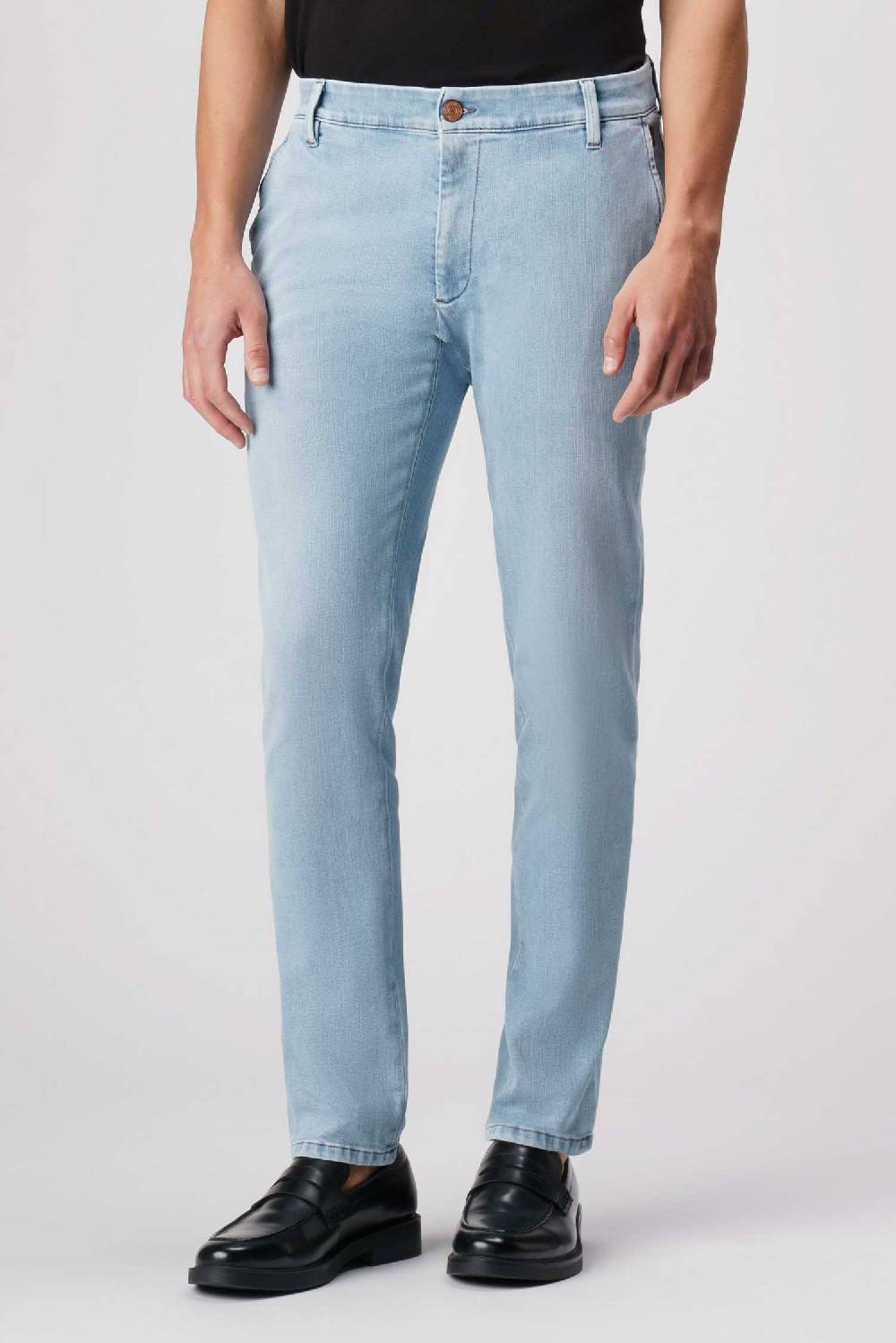Jeckerson Jack- Pantalone chino in comfort denim blu chiaro Affare Del Giorno