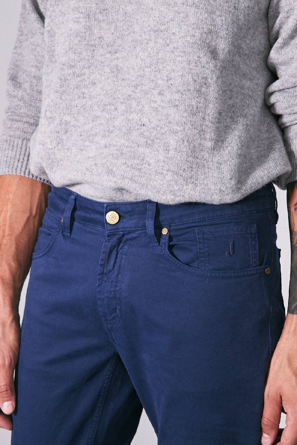 Jeckerson Pantalone skinny in gabardina stretch Black Friday