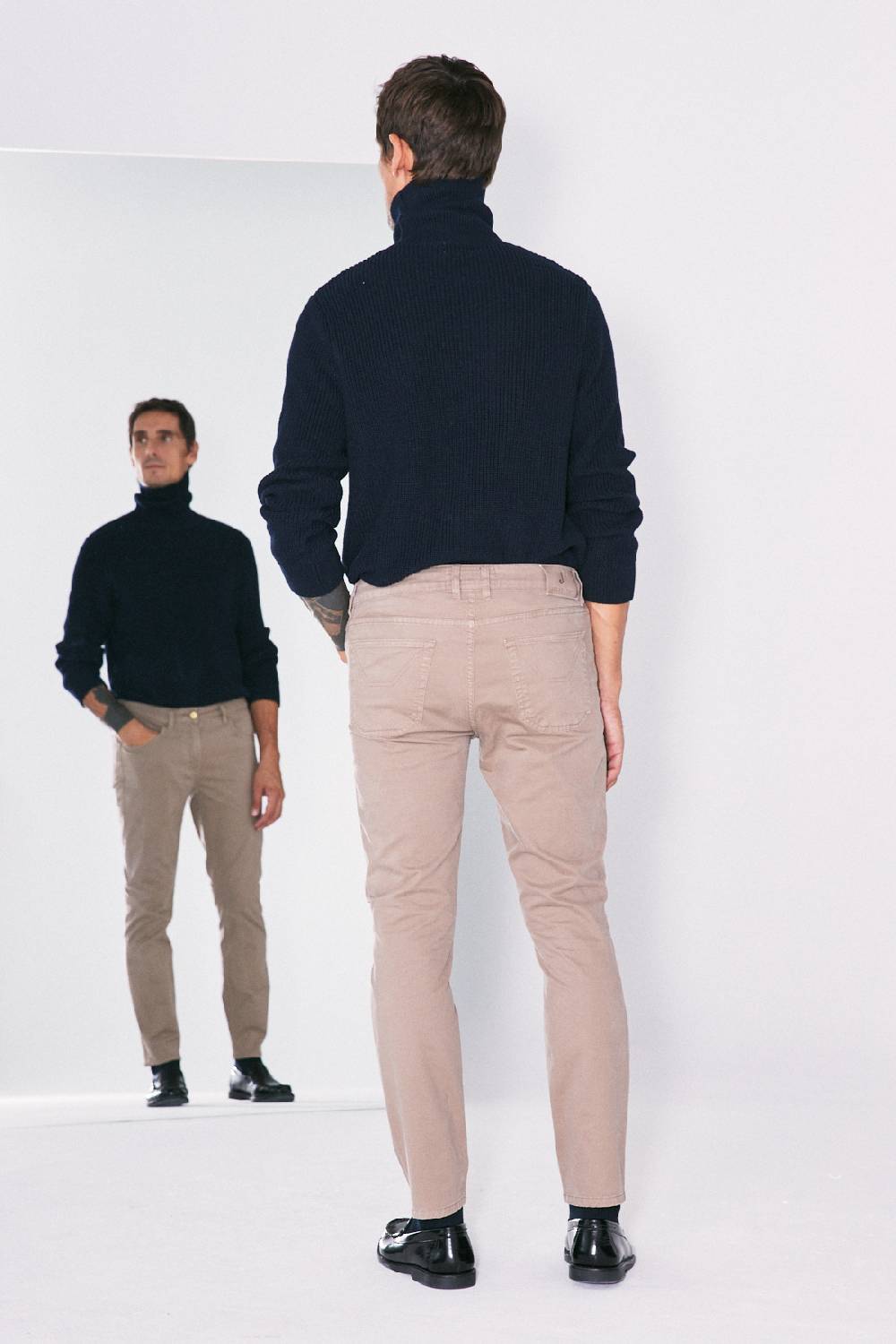 Jeckerson Pantalone skinny in gabardina stretch Black Friday