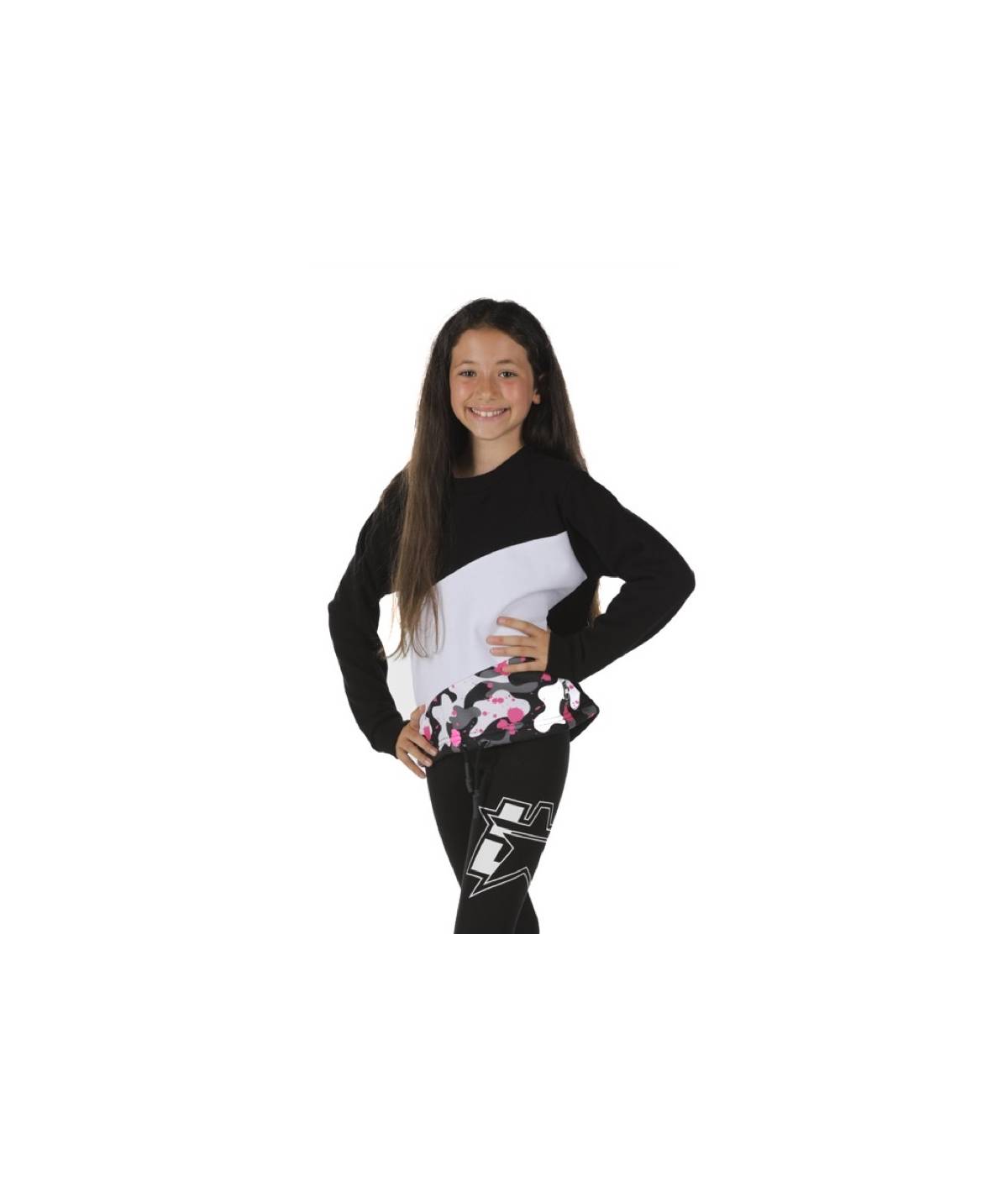 Lab84 FELPA CROP TOP + COULISSE Offerte