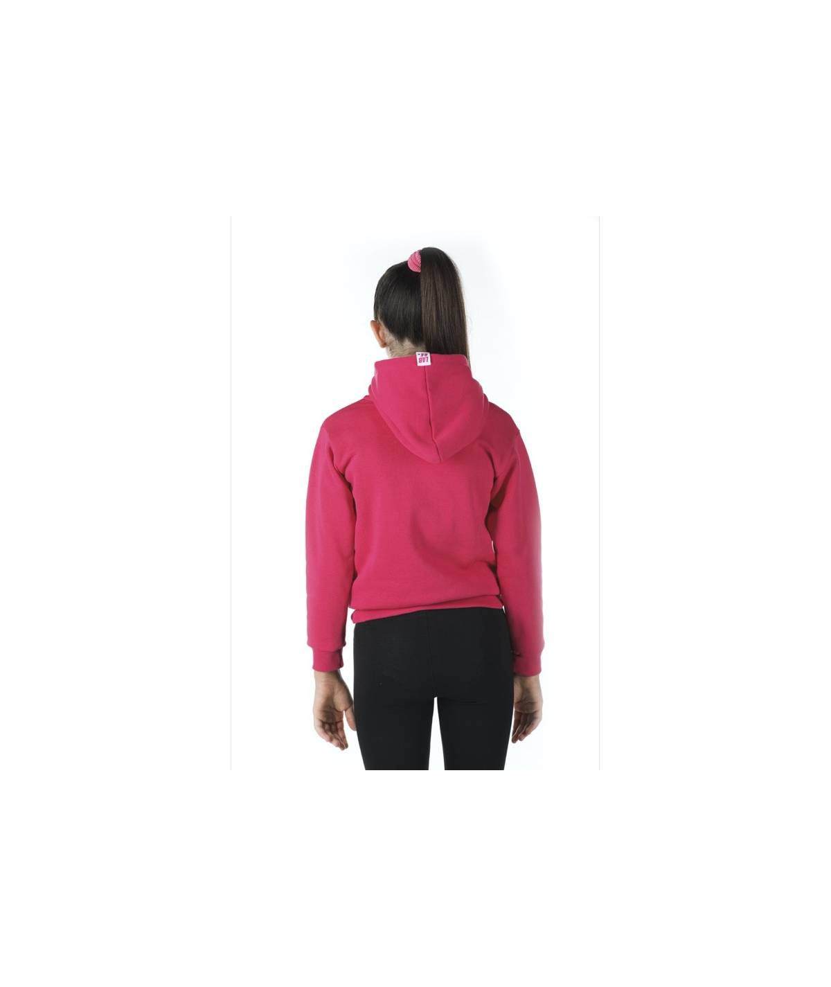 Lab84 FELPA ZIP+CAPPUCCIO +PATCH Vendita Calda