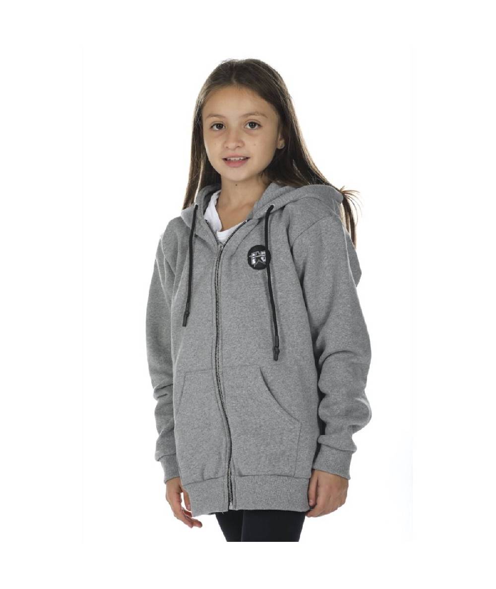 Lab84 FELPA ZIP+CAPPUCCIO +PATCH Vendita Economica