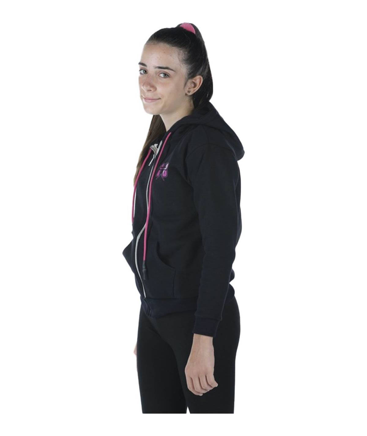 Lab84 FELPA FULL ZIP C/CAPP. + MARSUPIO Vendita