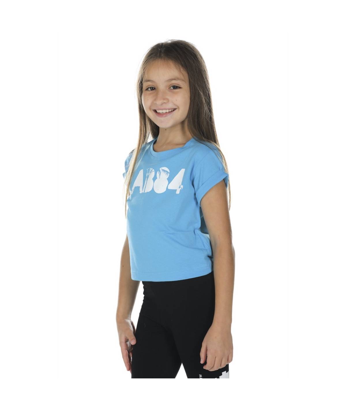 Lab84 T-SHIRT CROP TOP Presa