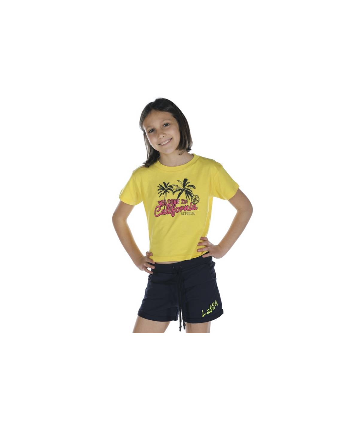Lab84 T-SHIRT CROP TOP