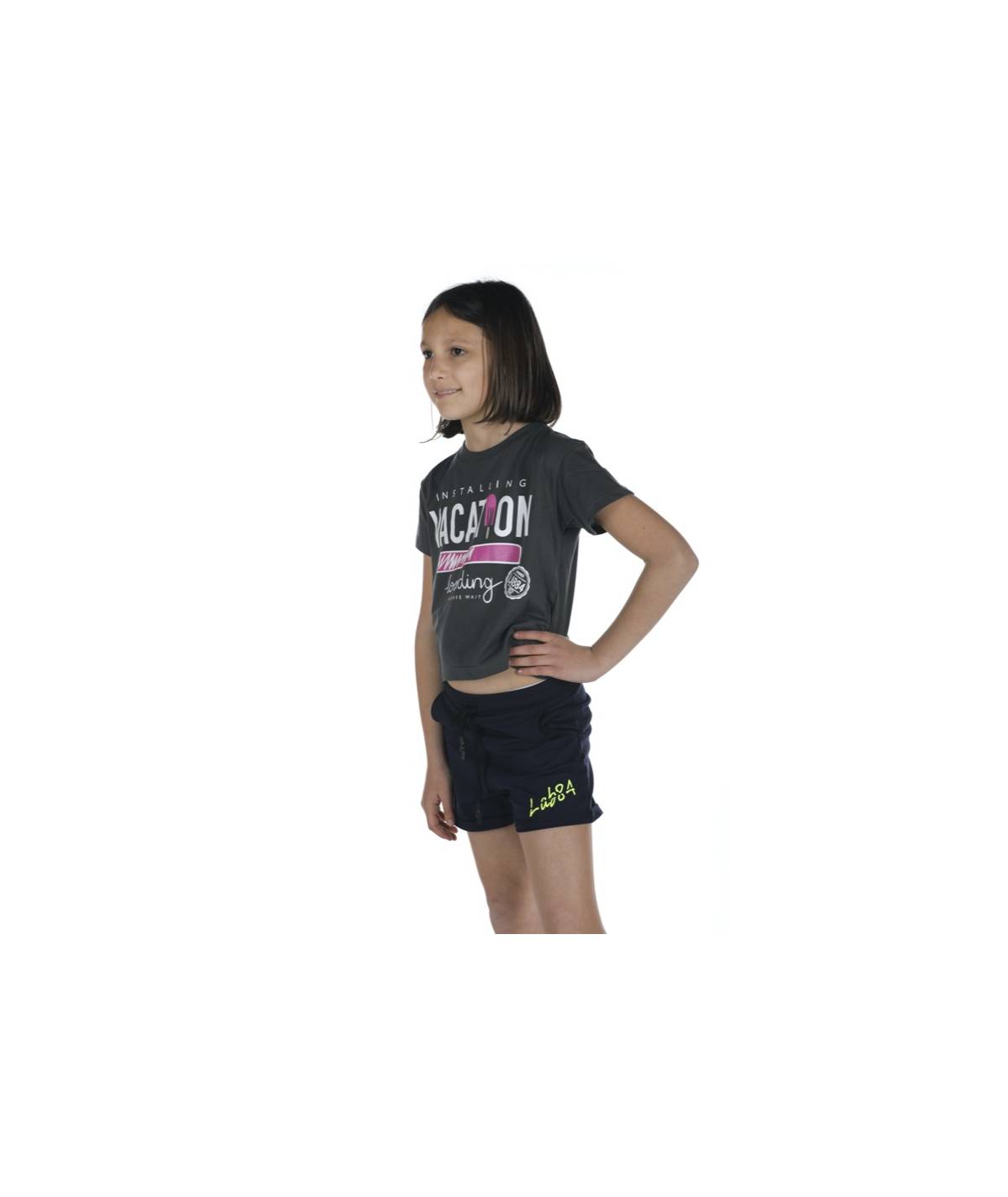 Lab84 T-SHIRT CROP TOP 2025