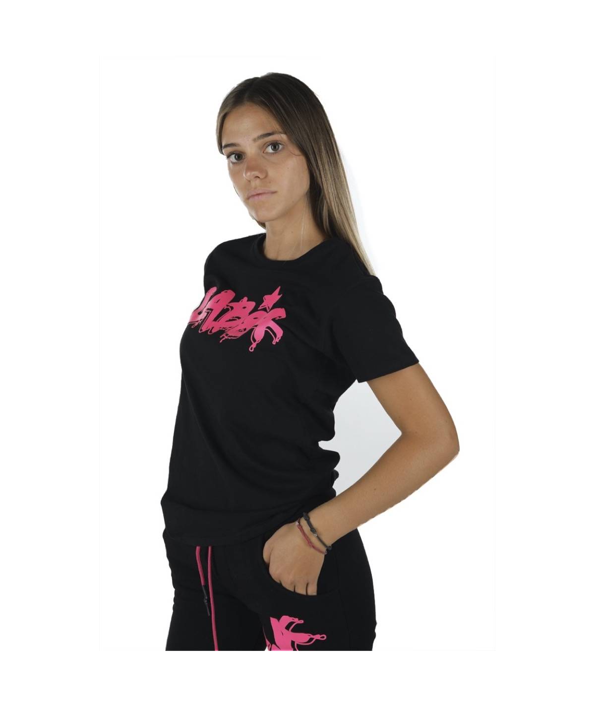 Lab84 T-SHIRT GIRO M/M - PAINT FLUO 2025