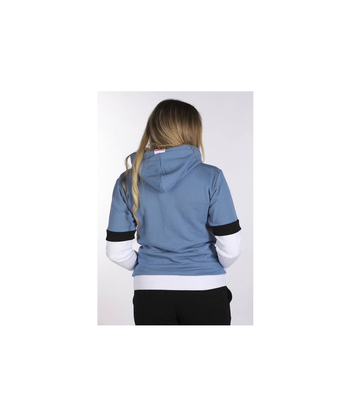 Lab84 FELPA FULL ZIP + CAPPUCCIO Acquista Ora