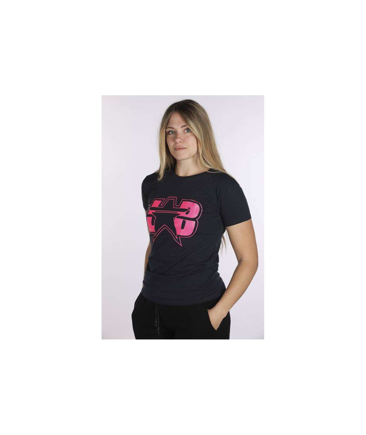 Lab84 T-SHIRT GIRO M/M STAR FLUO Italia