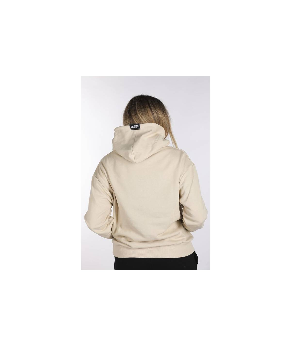 Lab84 FELPA CAPPUCCIO OVER Affare Del Giorno