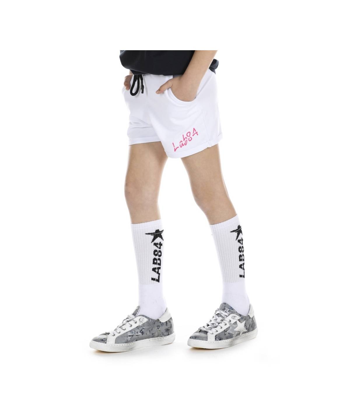 Lab84 SHORT FELPA FLUO Italia