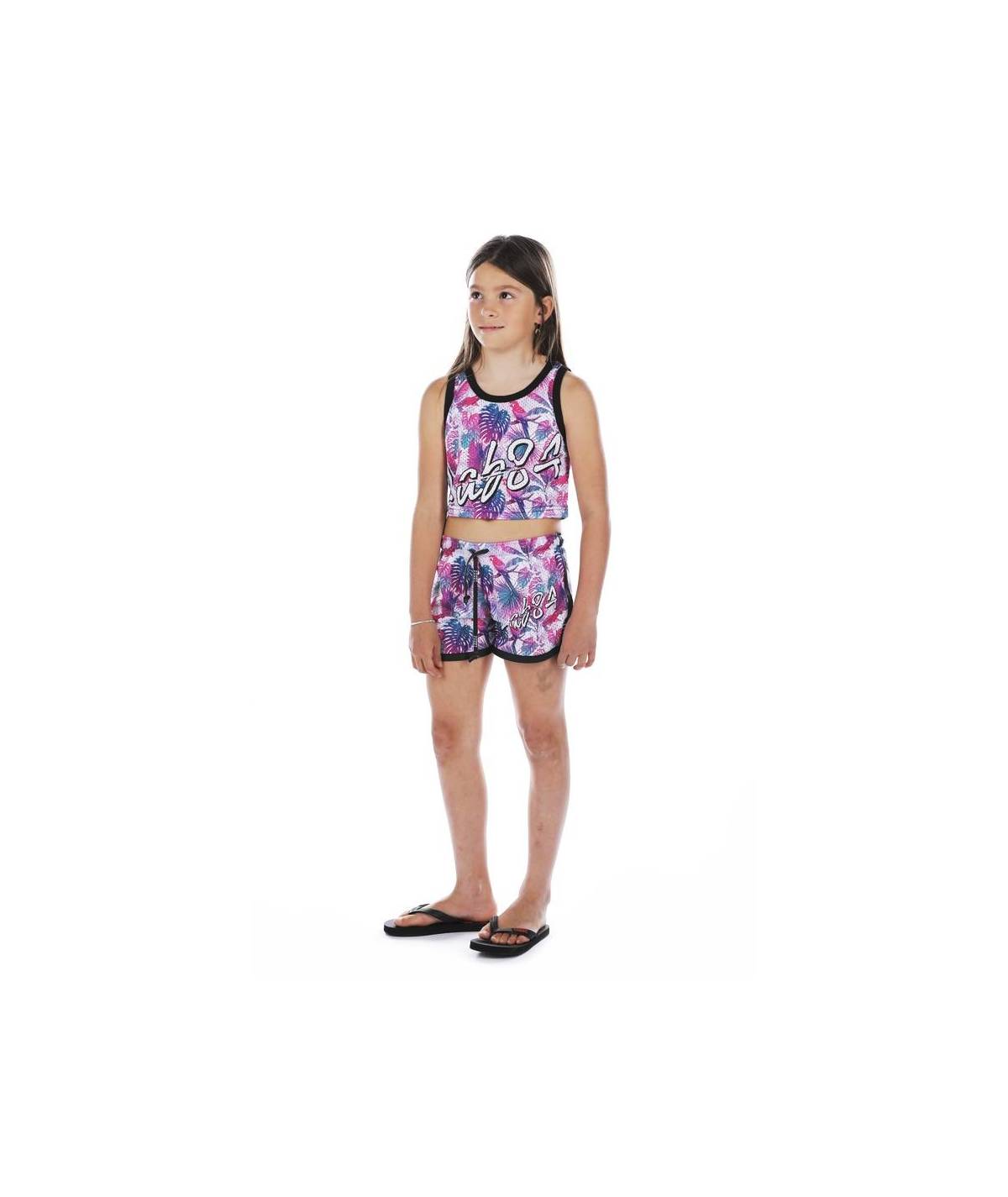 Lab84 CANOTTA CROP TOP MESH Offerta