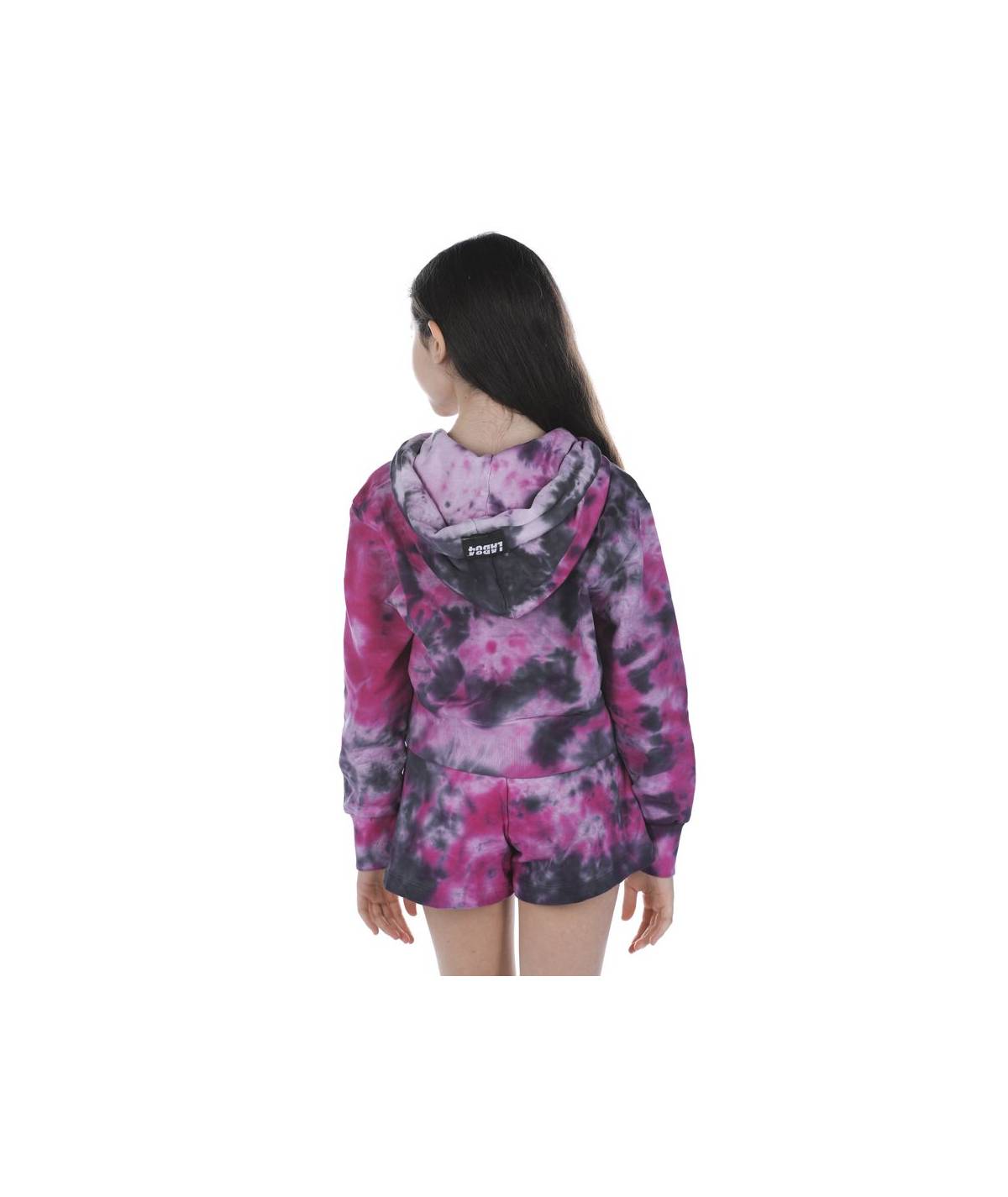 Lab84 FELPA ZIP CROP TOP Saldi