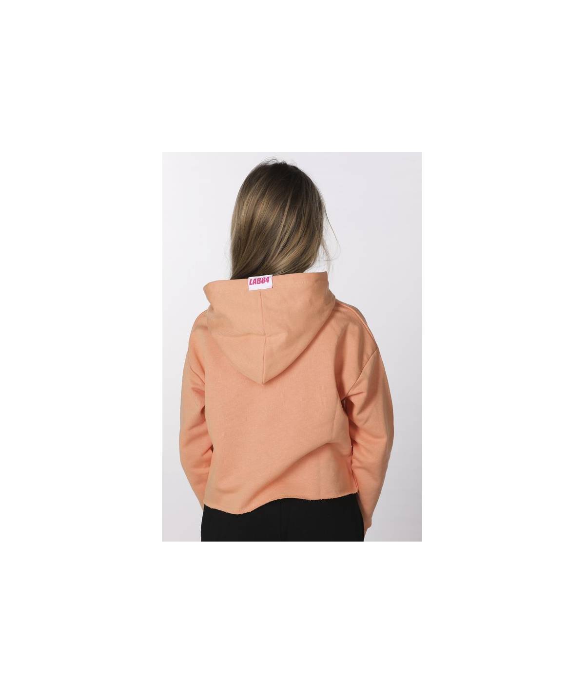 Lab84 CROP TOP CAPPUCCIO Affare Del Giorno