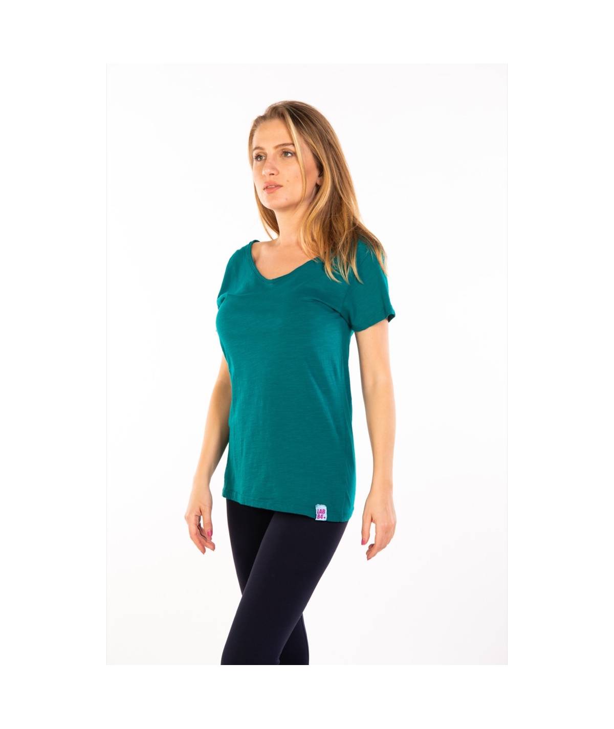 Lab84 T-SHIRT COLLO V Online