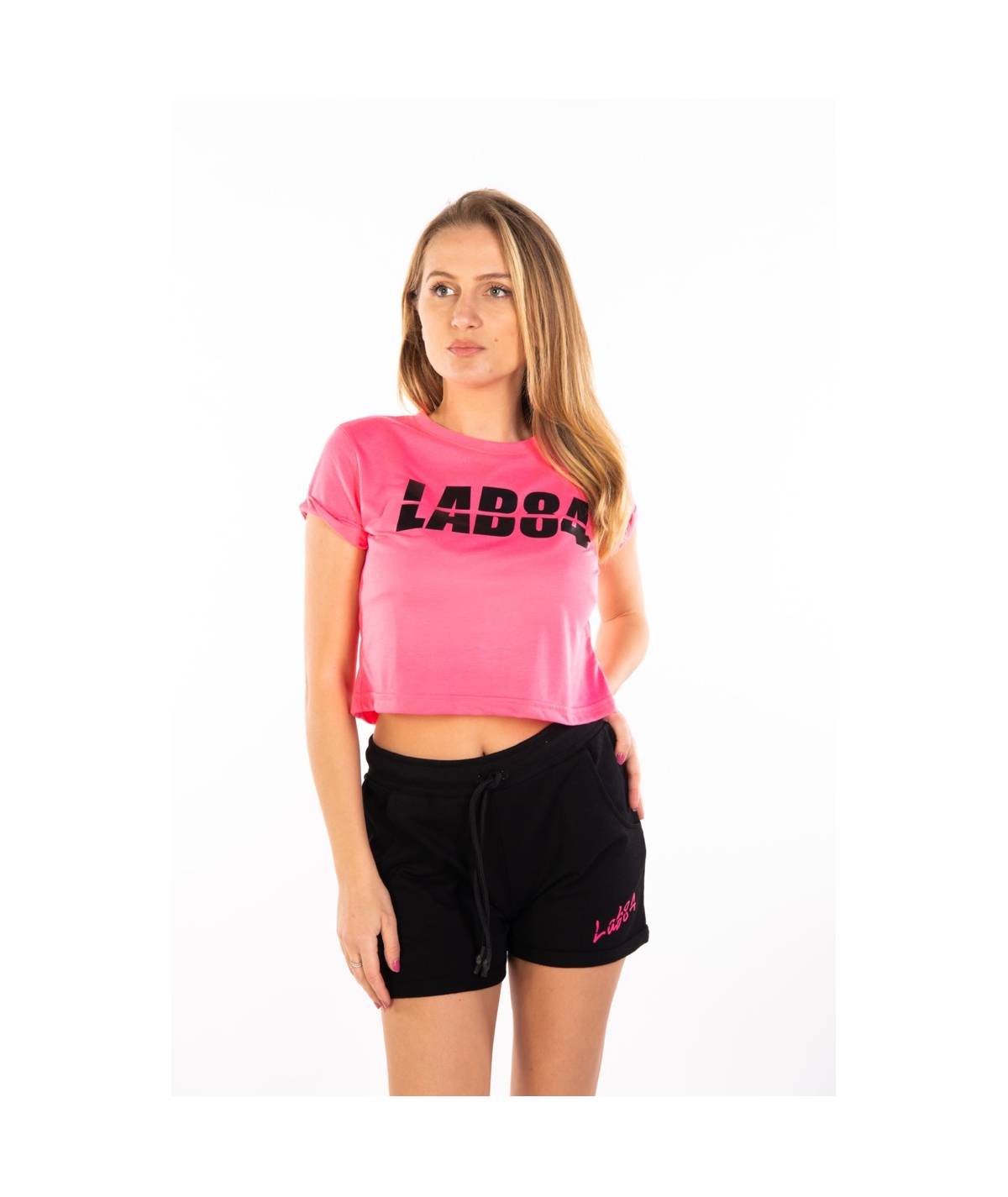 Lab84 CROP TOP FLUO Bestseller