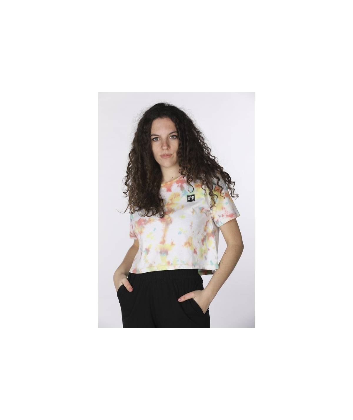 Lab84 CROP TOP TIE DYE Consegna Veloce