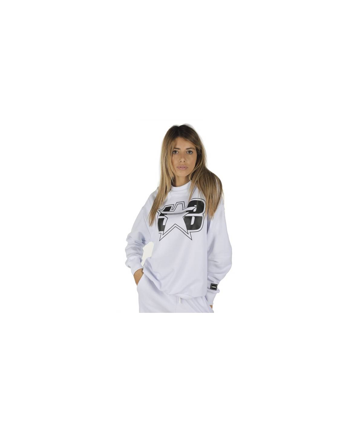 Lab84 FELPA GIROCOLLO OVER In Vendita