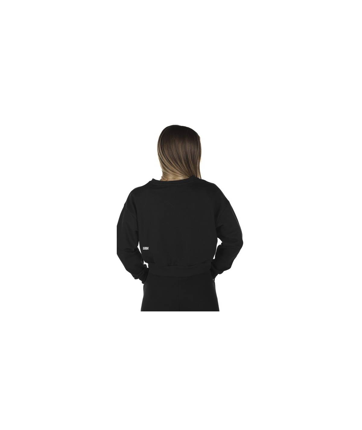 Lab84 FELPA CROP TOP GIROCOLLO Offerte