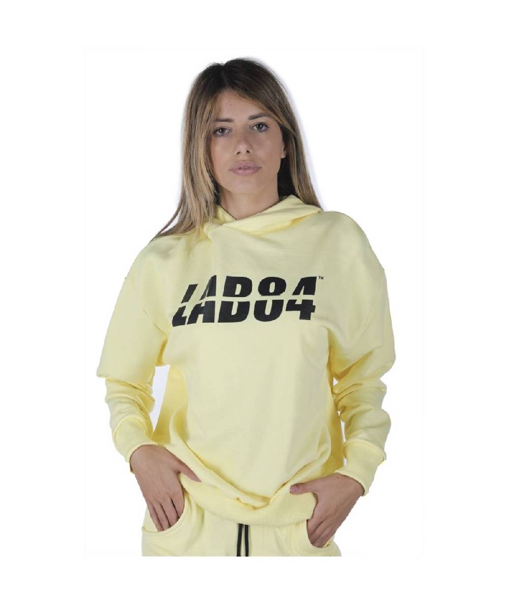 Lab84 FELPA CAPPUCCIO OVER Hotsell