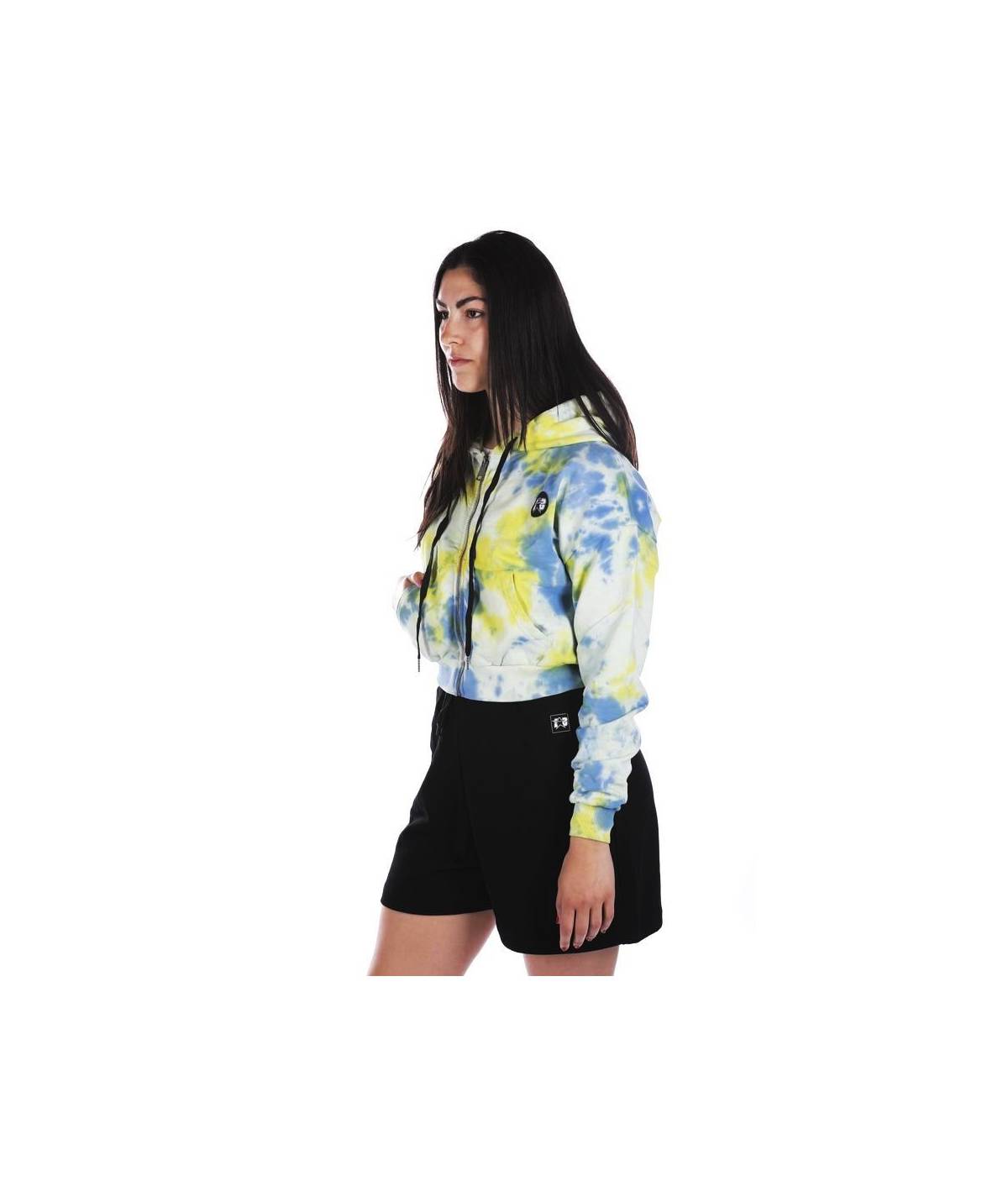 Lab84 FELPA ZIP CROP TOP I Più Venduti