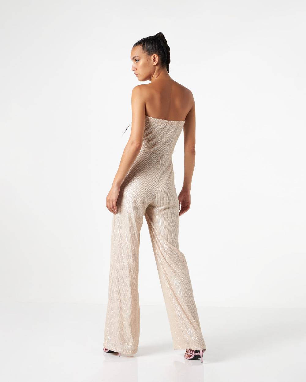 Le Twins Priscila Paillettes Opache Beige Affare Del Giorno