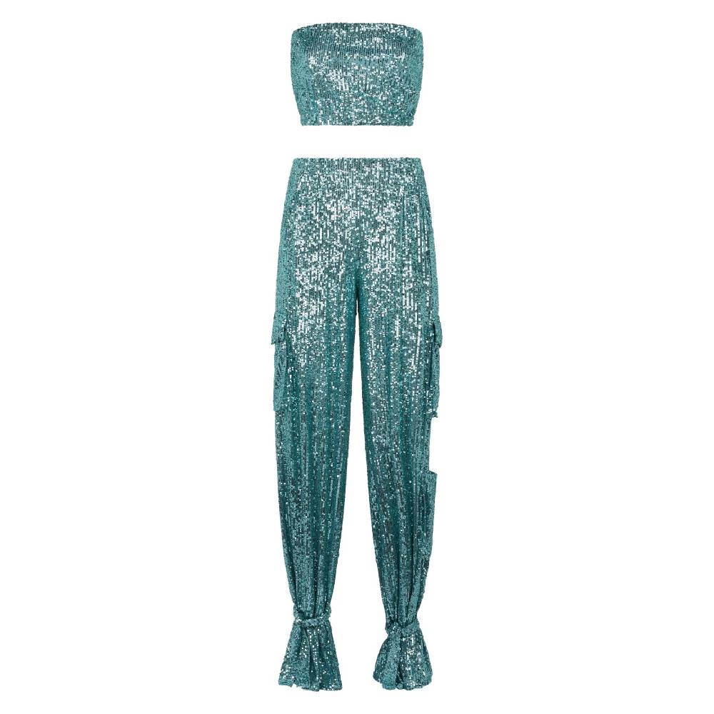Le Twins Pamela Paillettes Turchese ACQUISTA ORA