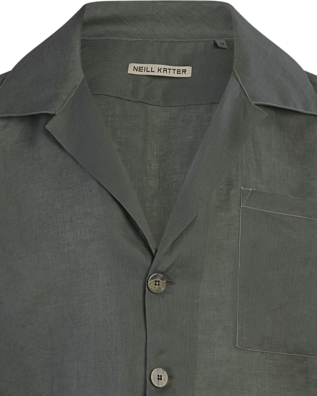 Neill Katter Giacca Camicia Eleganza di Lino Offerta speciale della fabbrica