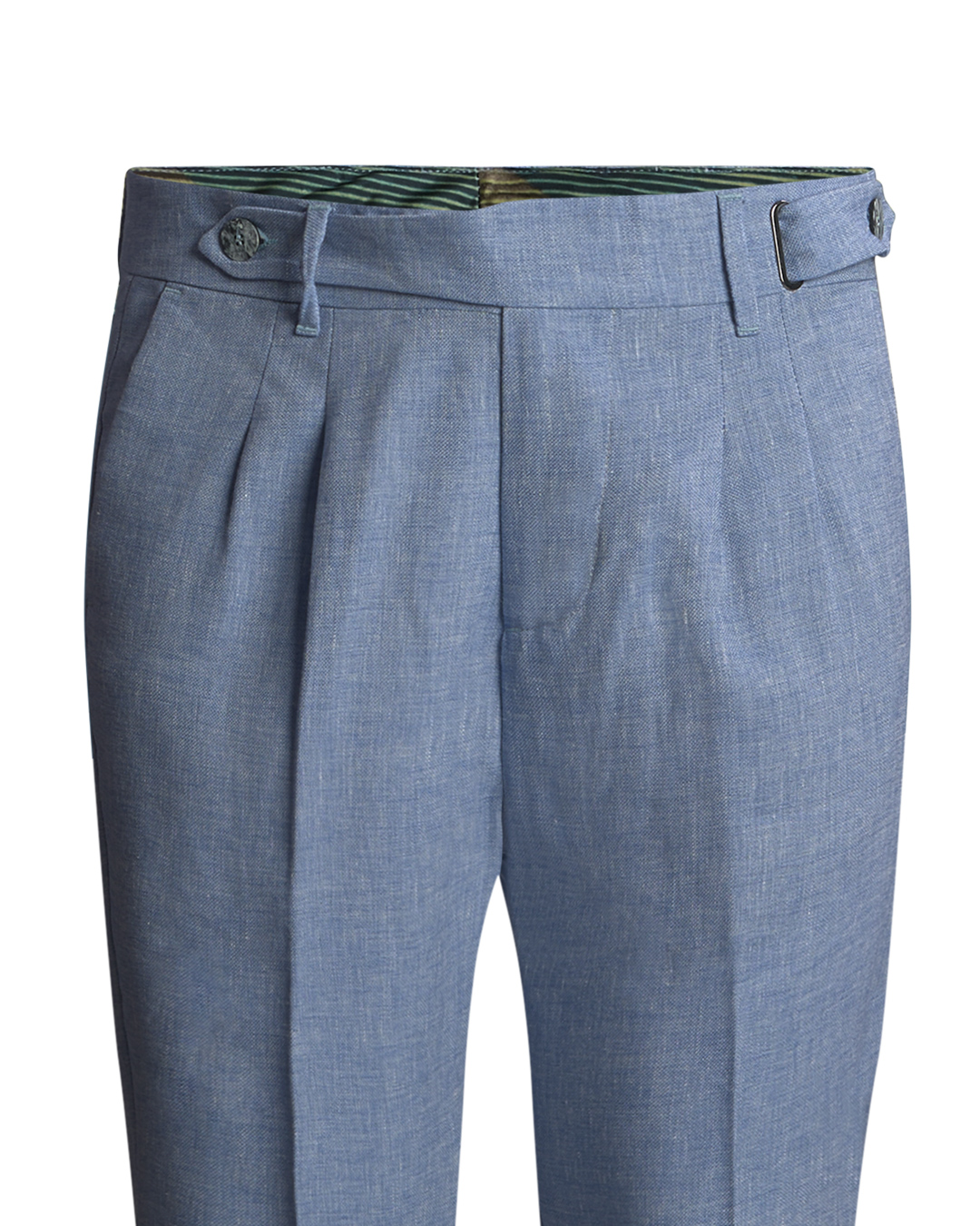 Neill Katter Pantalone Eleganza di Lino Super sconto