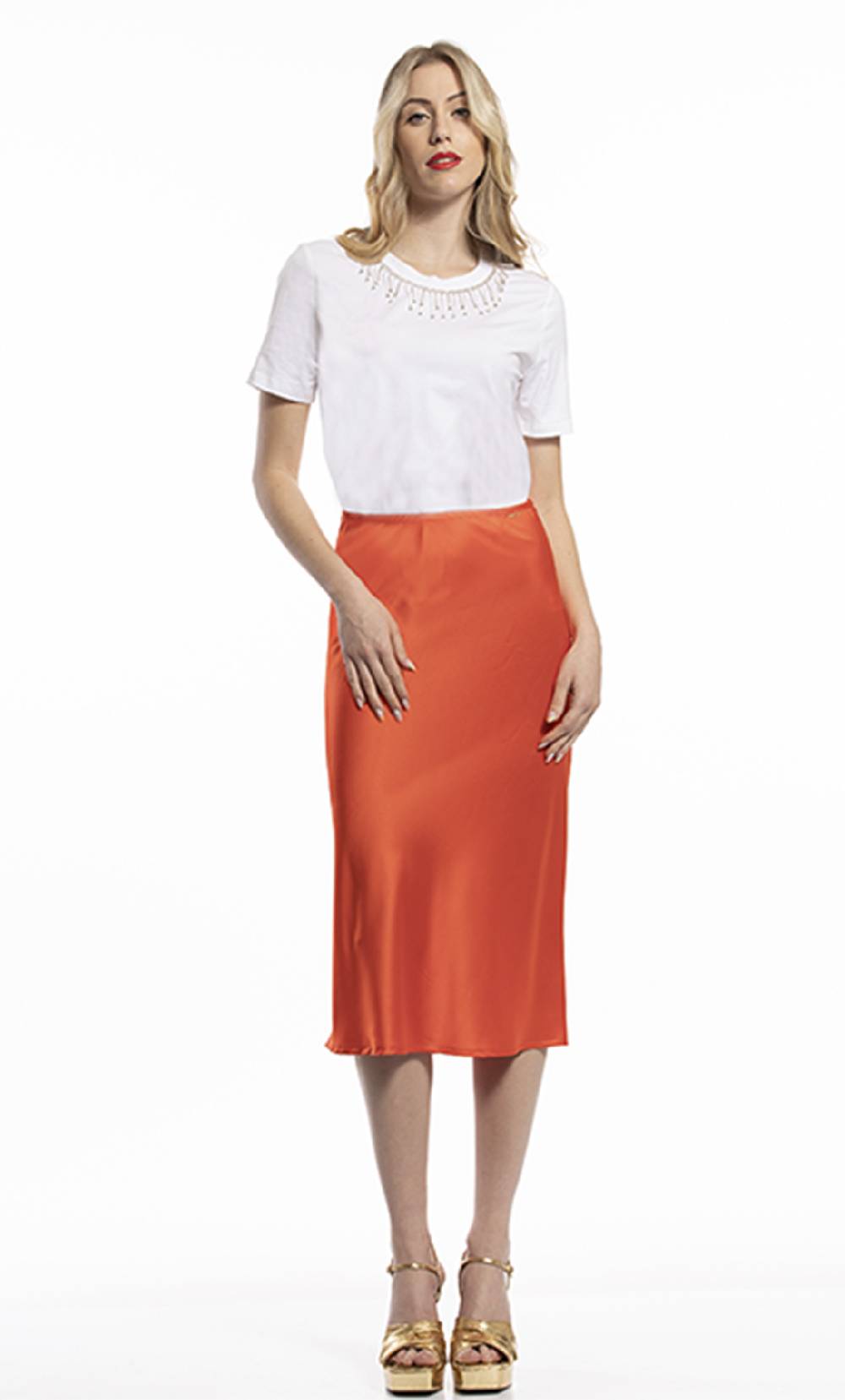 Koralline T-SHIRT CON COLLANA Hotsell