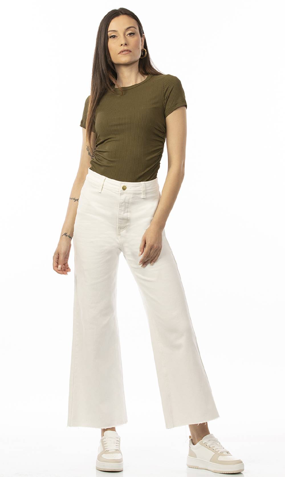 Koralline JEANS IN DENIM COLORATO In Linea