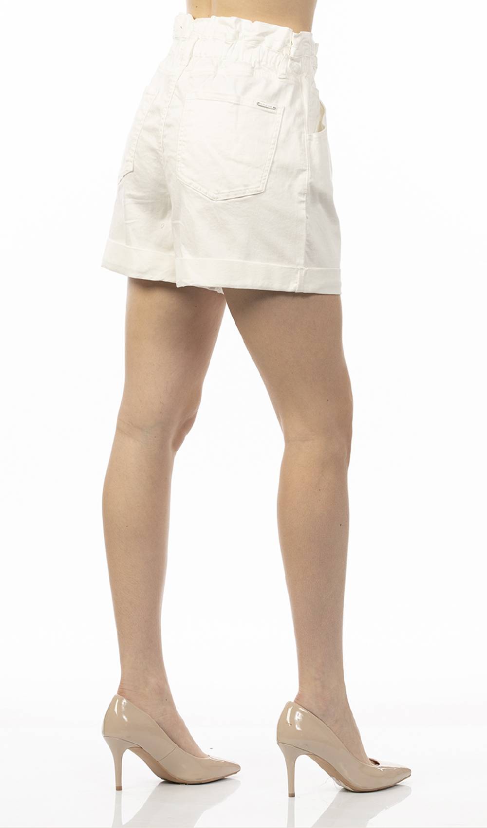 Koralline SHORTS IN DENIM COLORATO Promozione Limitata