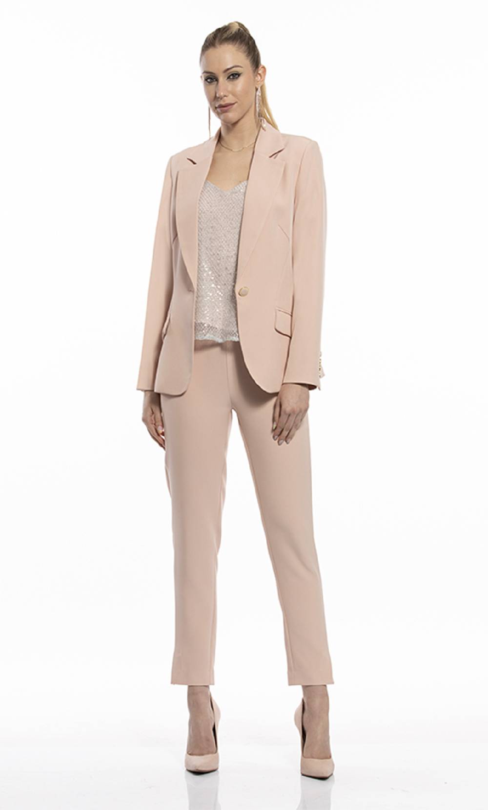 Koralline PANTALONE CON SPACCO LATERALE AL FONDO Economico