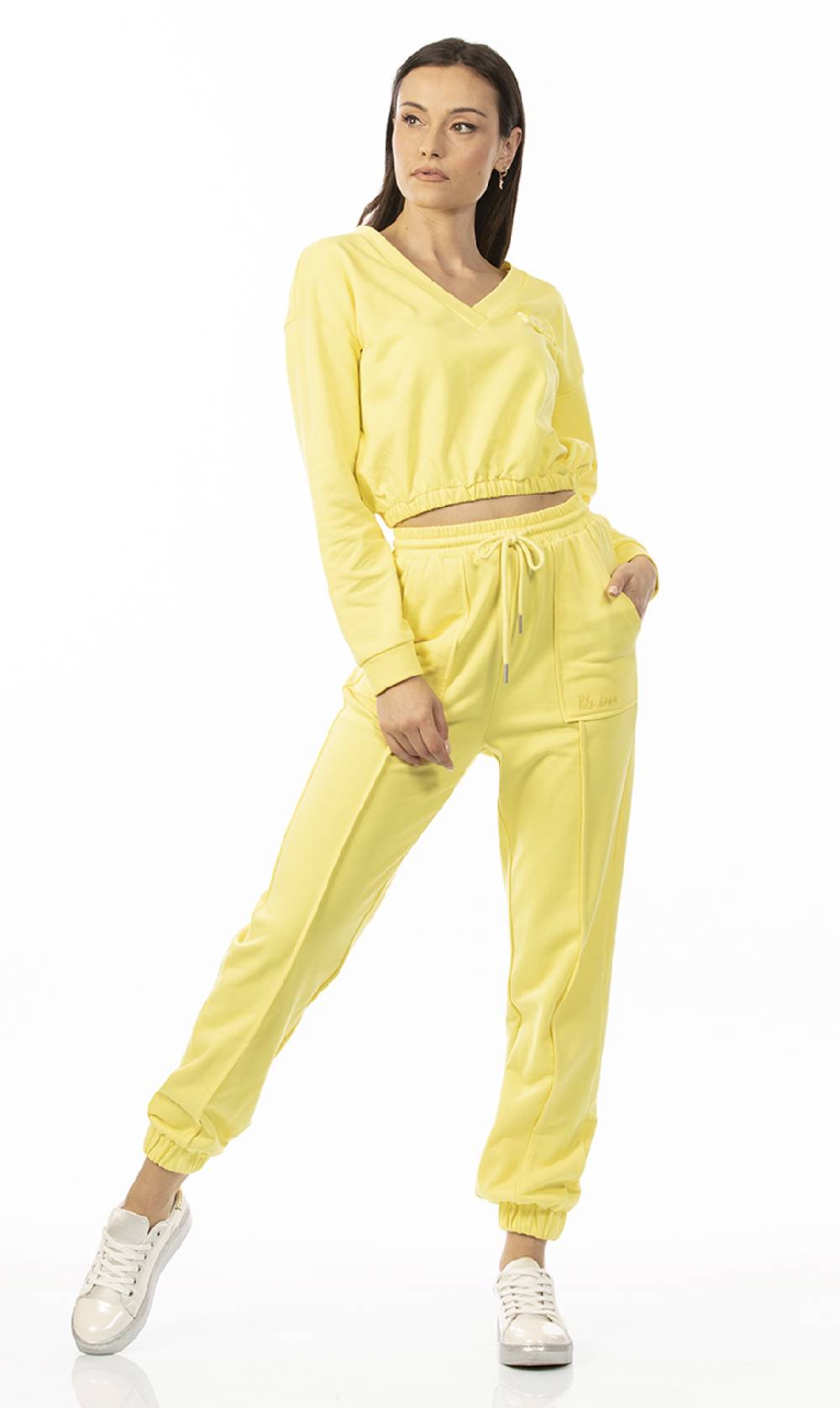 Koralline PANTALONE IN FELPA CON POLSINO Negozi Online