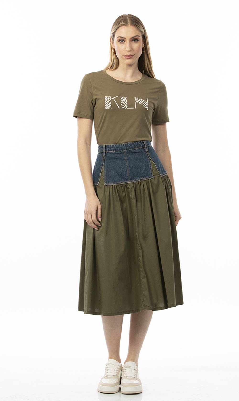 Koralline T-SHIRT CON LOGO ZEBRATO Consegna Veloce