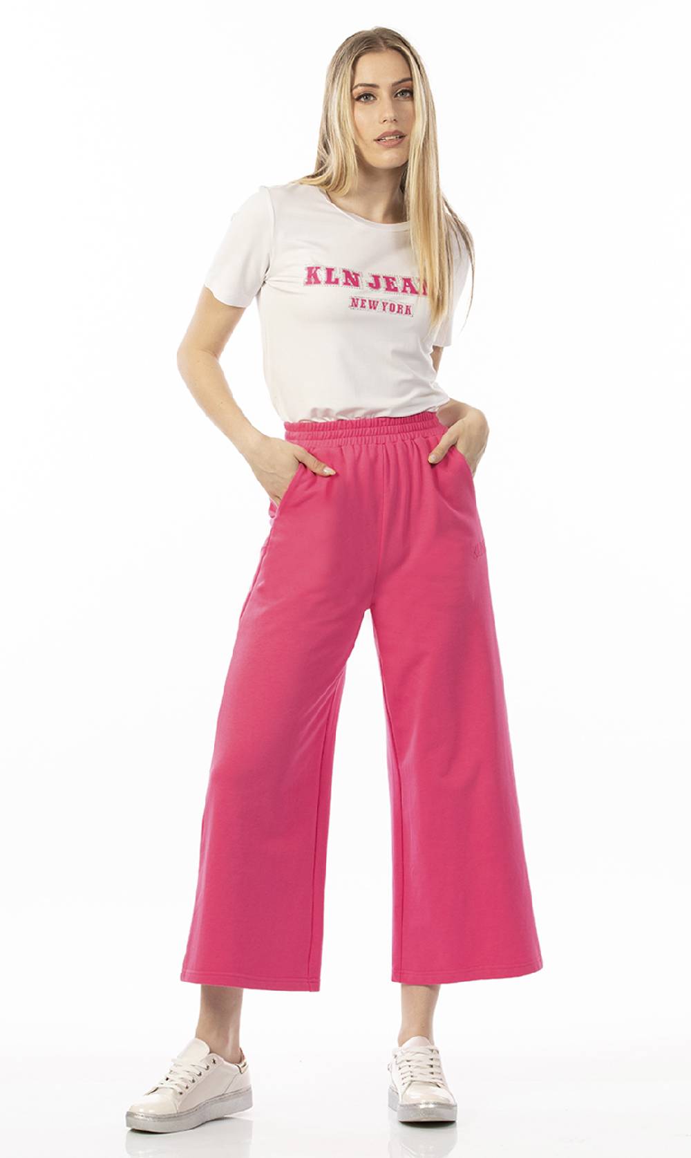 Koralline PANTALONE CROP IN FELPA In Vendita