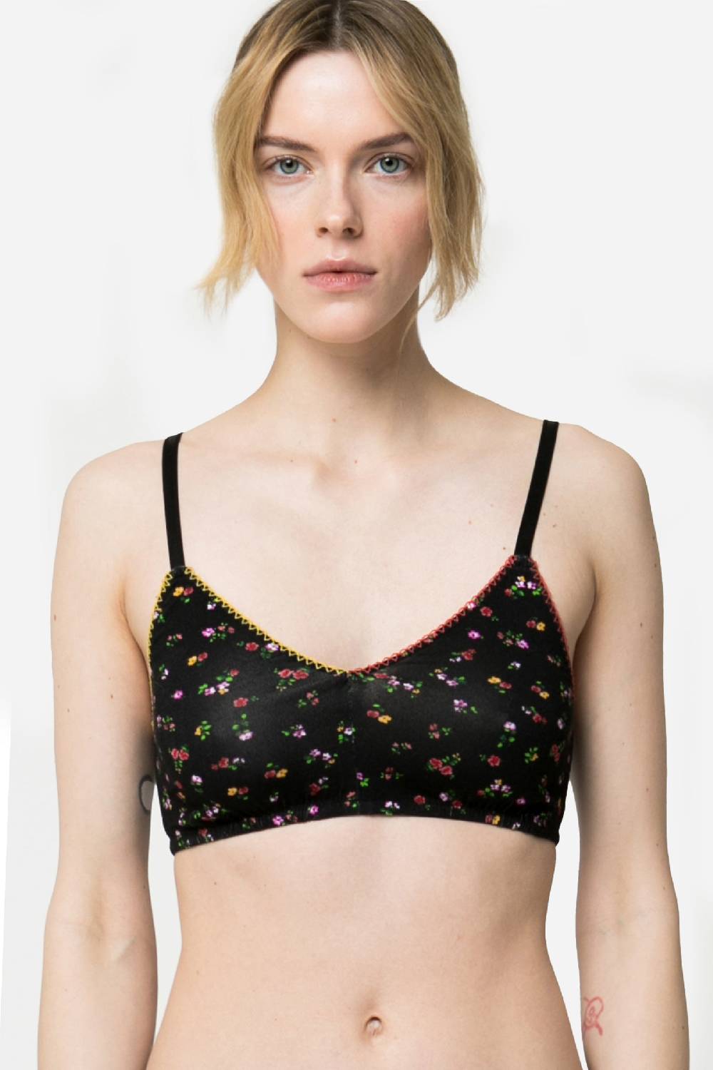Kristina Ti ELVIRA - Microfloral bralette in jersey Comprare a buon mercato