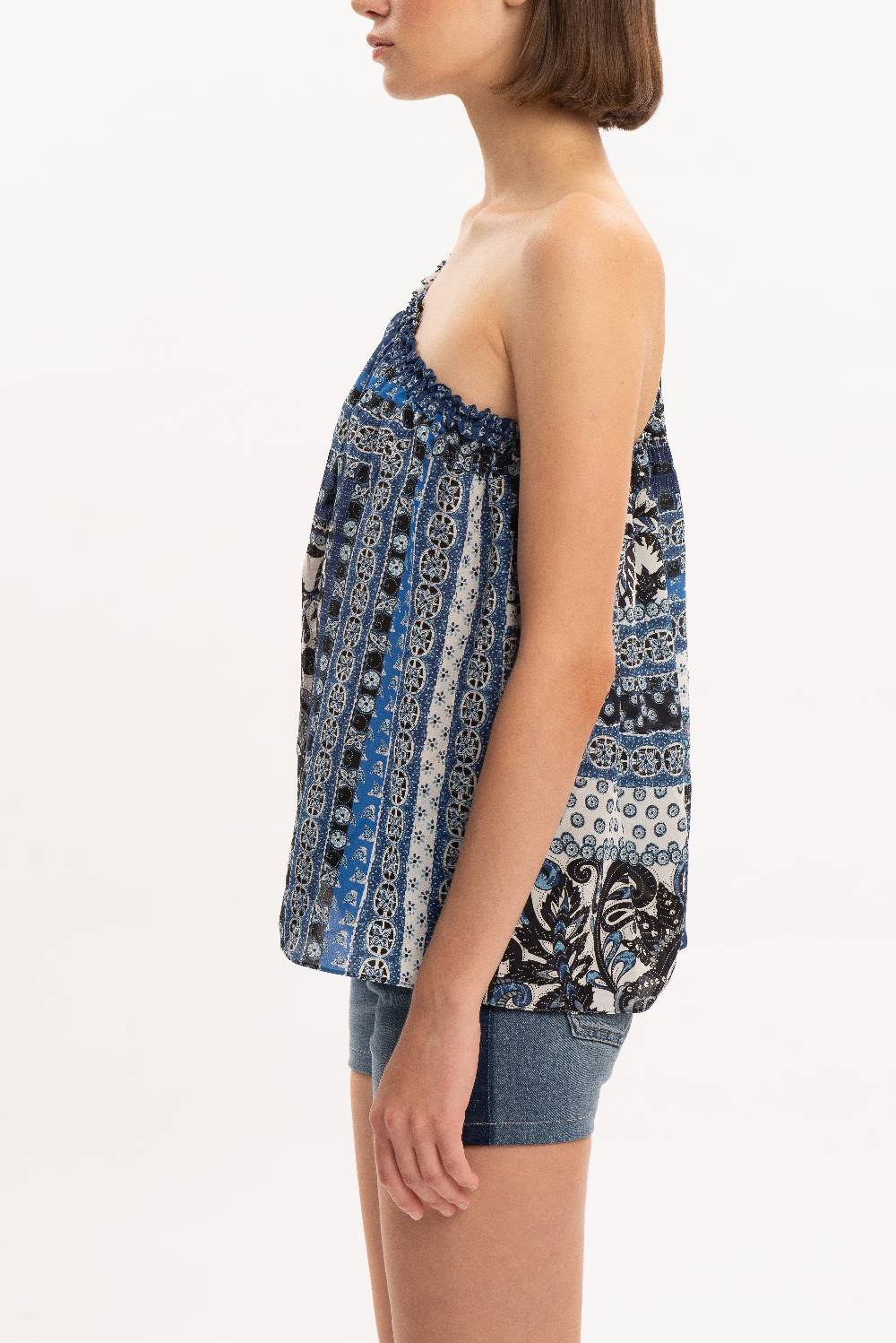 Kristina Ti CLARA - One shoulder blouse Vintage Qualità Garantita