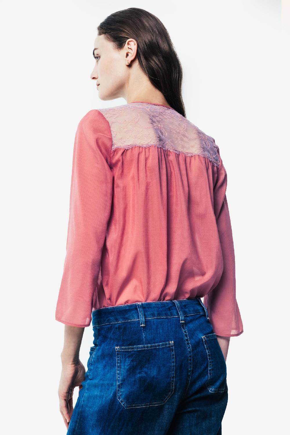 Kristina Ti SOFIA - Blouse with lace Only for today
