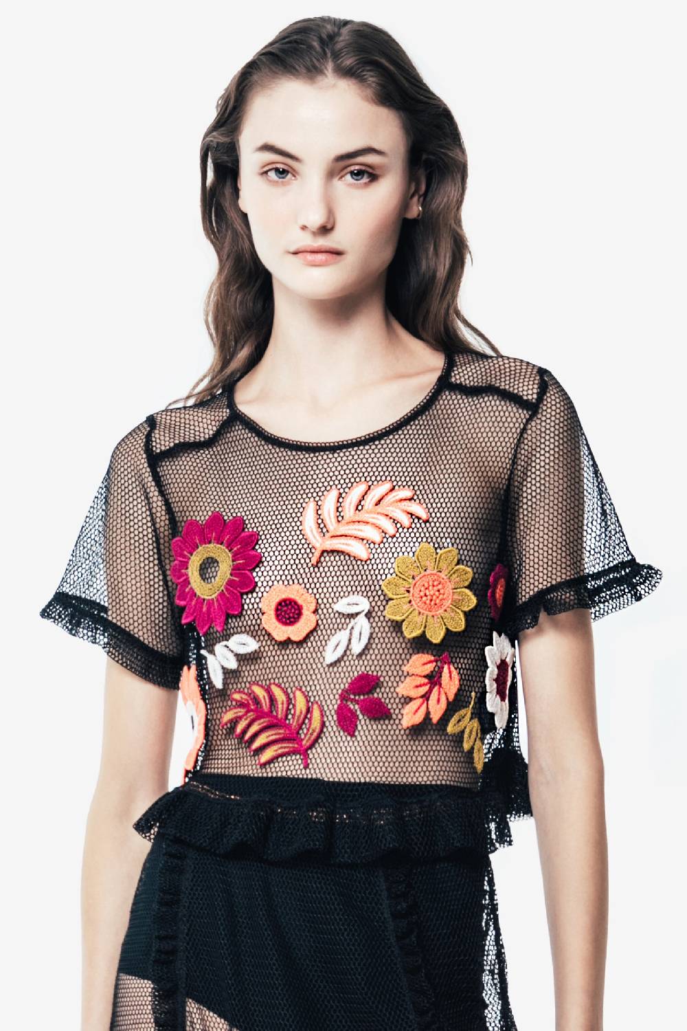 Kristina Ti ALINA - Mesh blouse Saldi