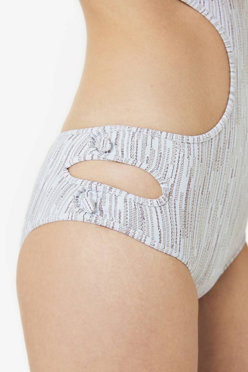 Kristina Ti HALLA - One-piece cut-out Sparkle In Linea