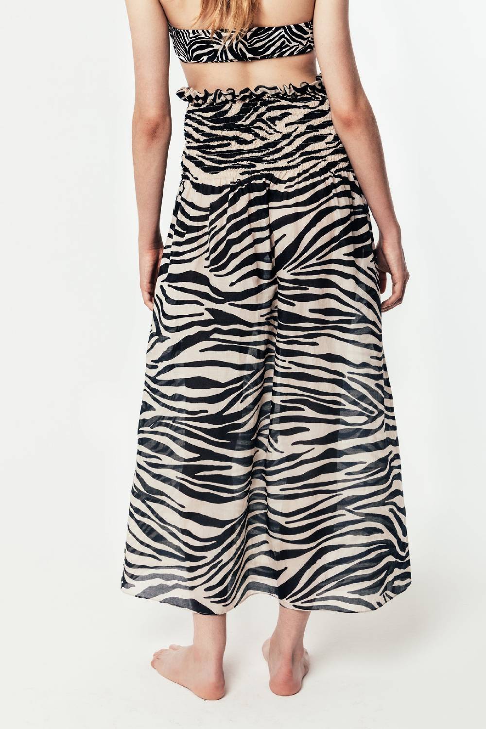 Kristina Ti MARCELA - Long animalier skirt Prezzo Ridotto