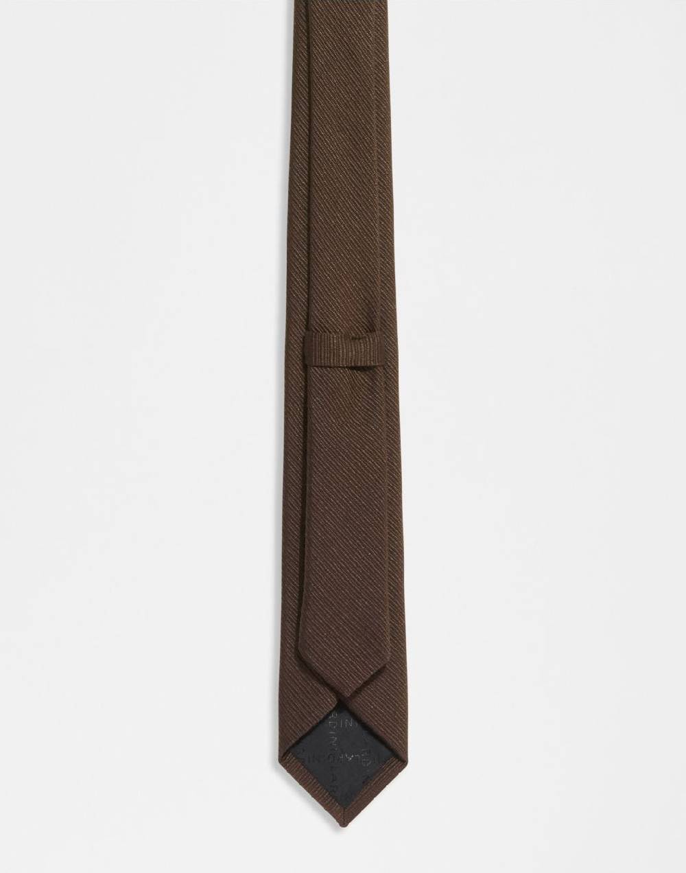 Lardini Cravatta in lana e seta jacquard con disegno ottomano Vendita Calda