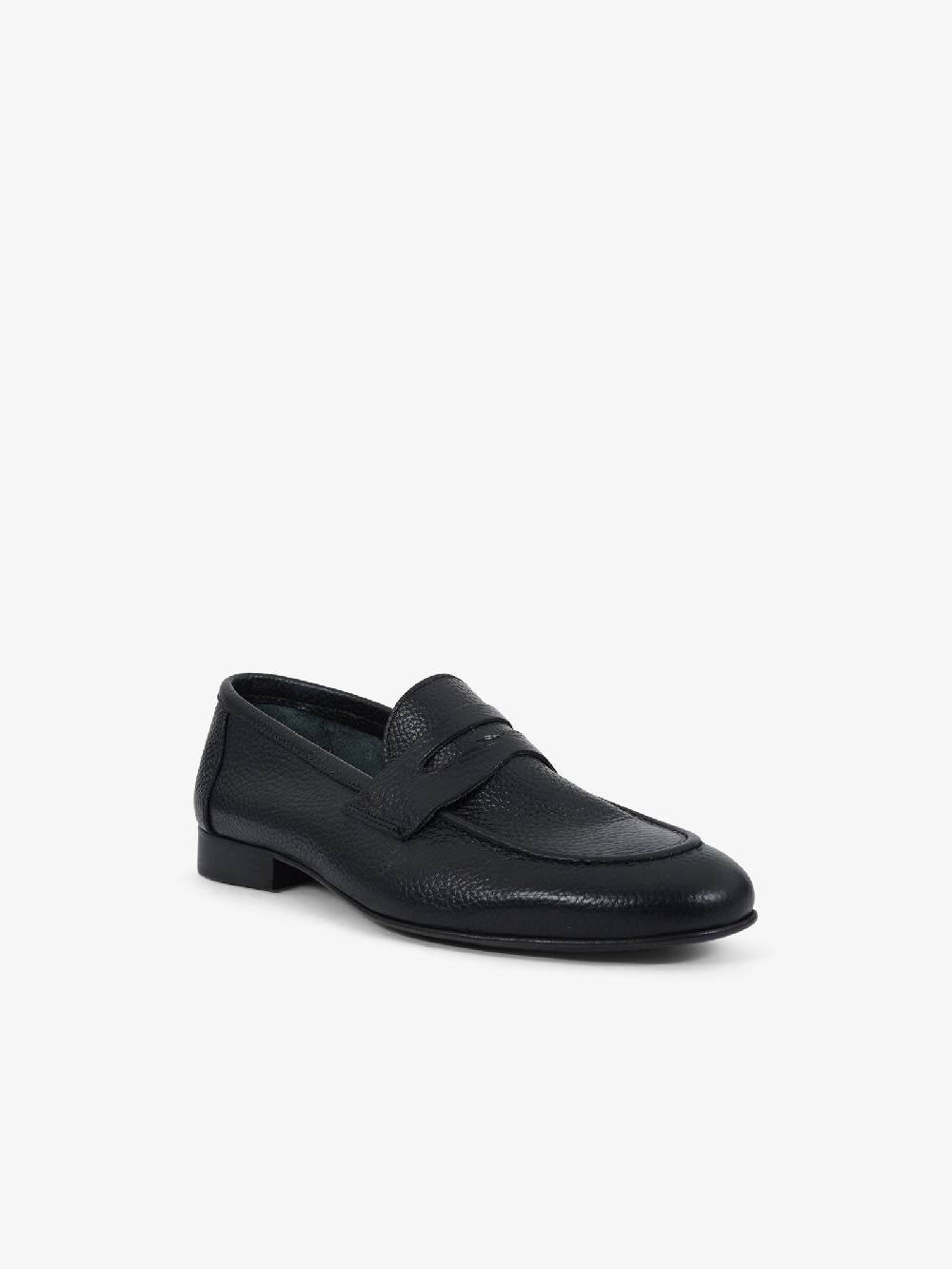 LORIS LORENZO Scarpe basse ELECU COLLEGE uomo pelle nero Presa