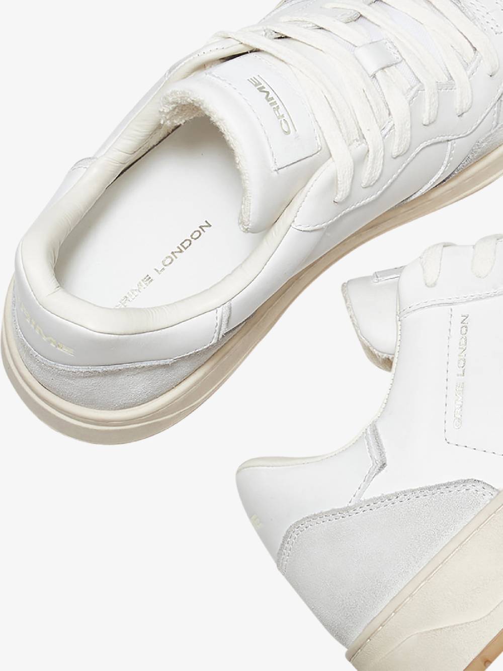 CRIME LONDON Sneakers Timeless 16206PP5 uomo pelle bianco Hotsell