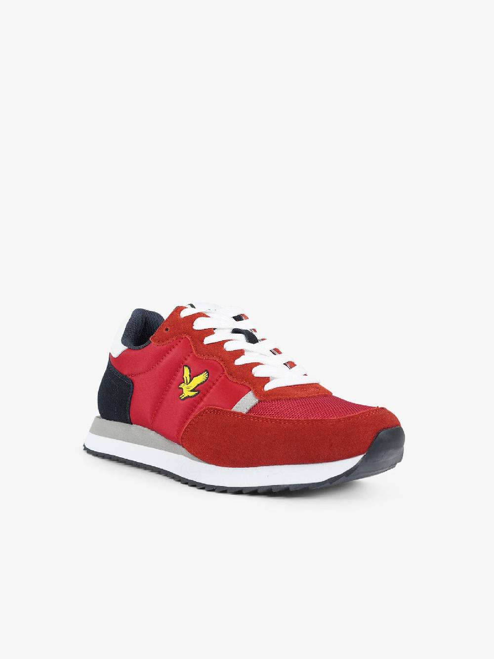 LYLE & SCOTT Sneakers Dyce uomo pelle sintetica rosso Negozio