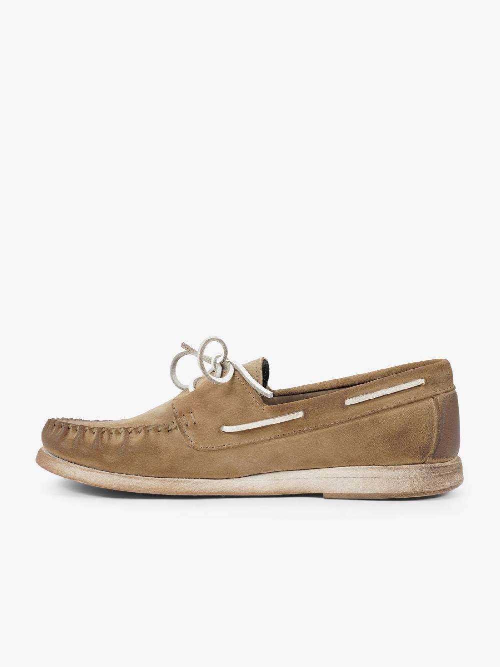 CAVALLACCIO Mocassini 1006 uomo pelle beige Nuovo