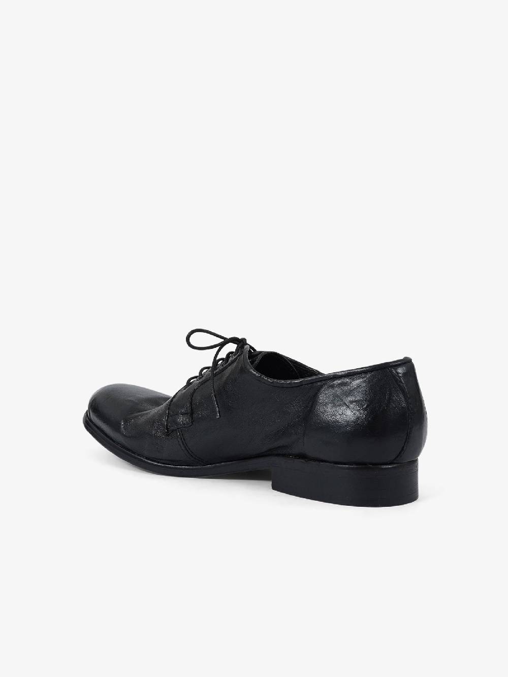 CAVALLACCIO Stringate 002 uomo pelle nero Spedizione Gratuita