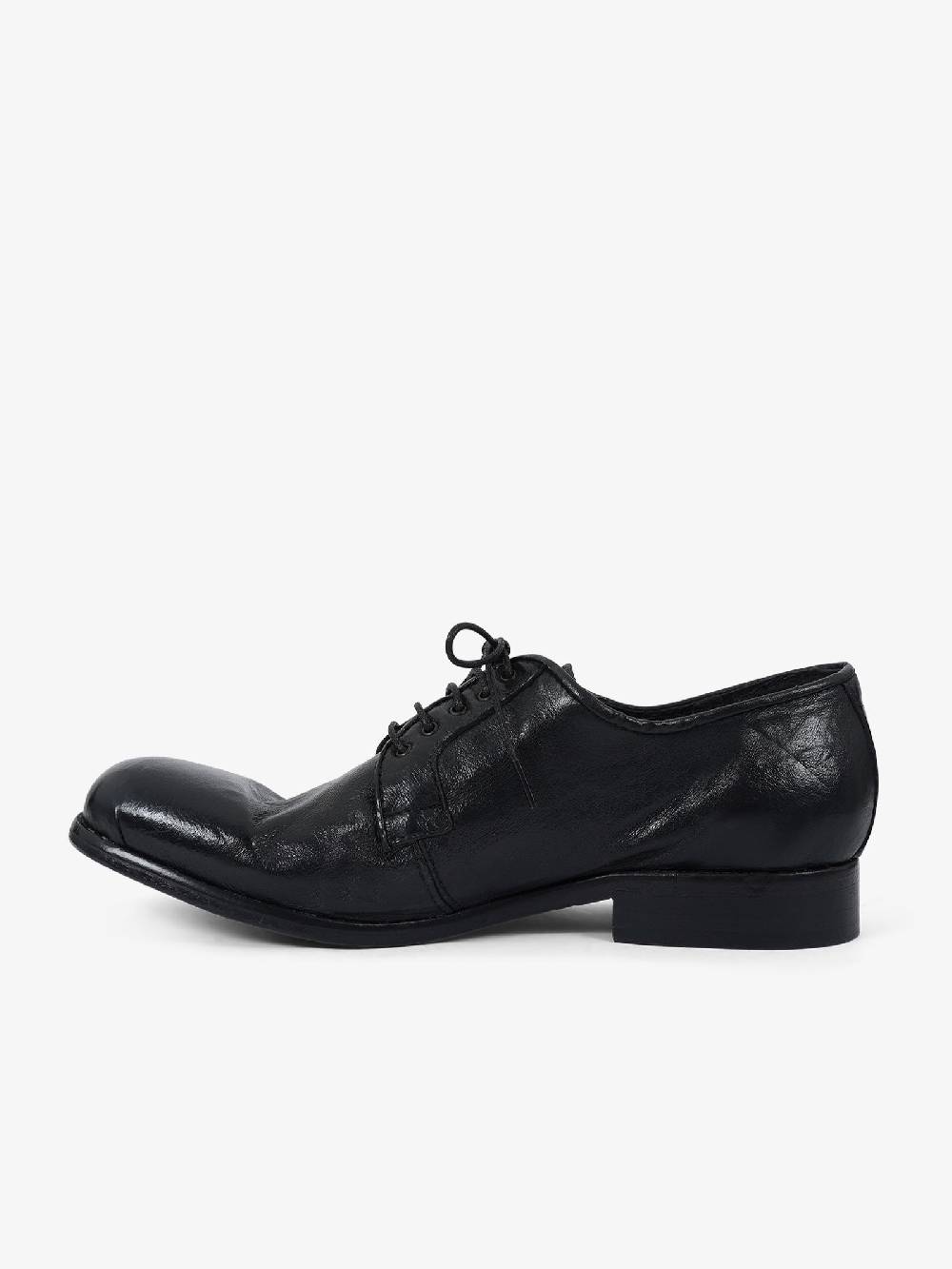 CAVALLACCIO Stringate 002 uomo pelle nero Spedizione Gratuita