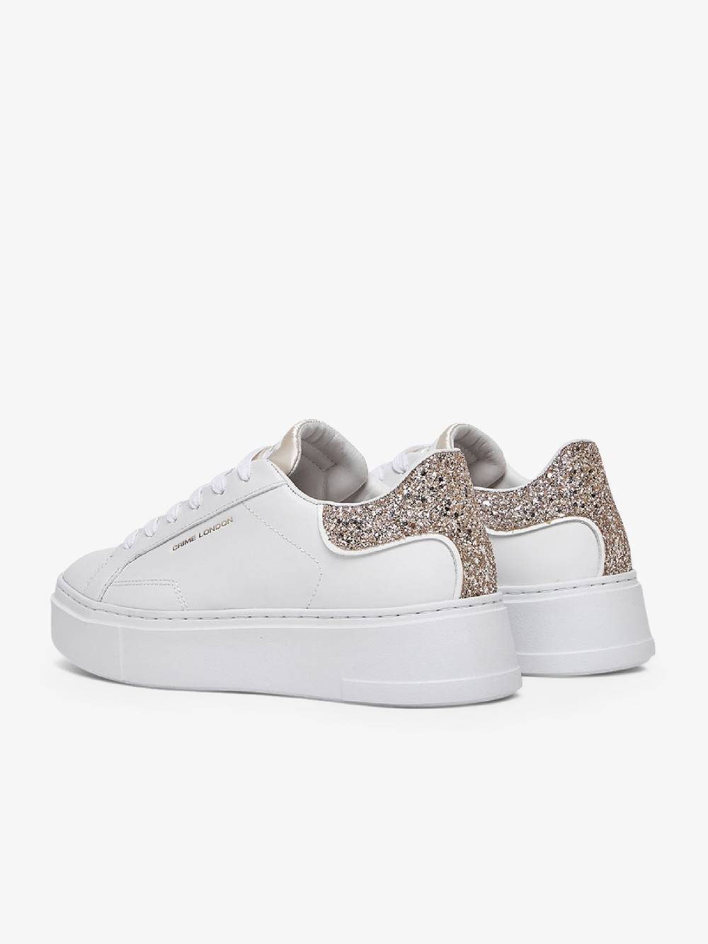 CRIME LONDON Sneakers Extralight 2.0 27601PP6 donna pelle bianco Sconto